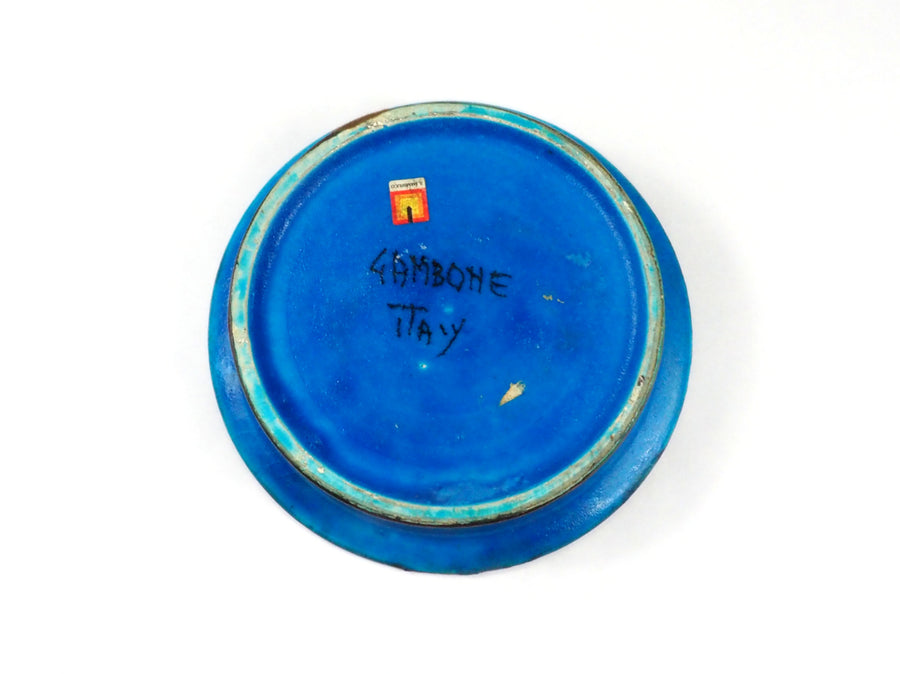 Bruno Gambone - Blue plate