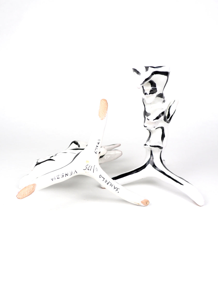 Ceramiche San Polo - Two candle holders